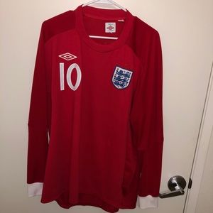Umbro Tailored Wayne Rooney England Jersey size 50